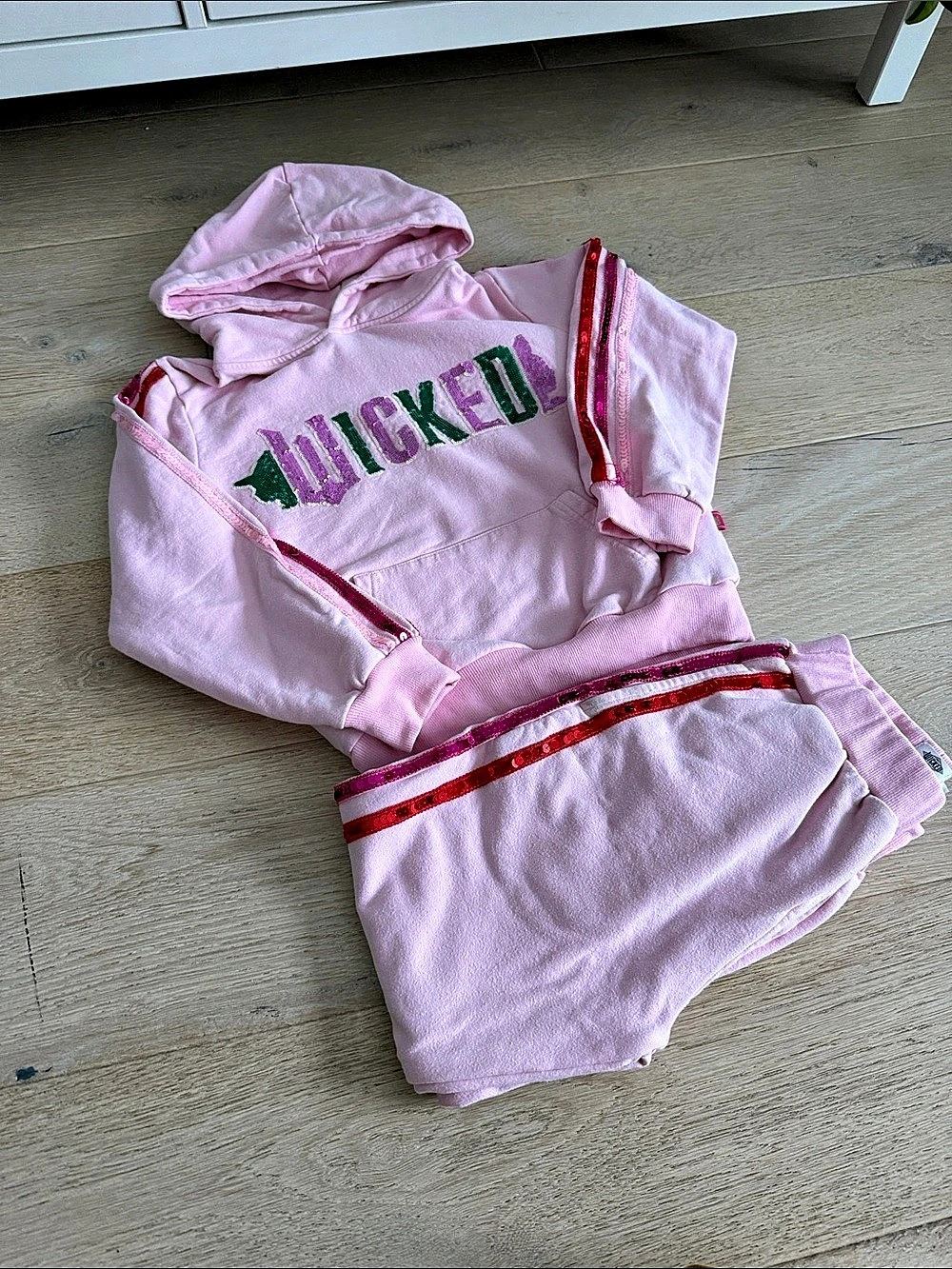 Lola x WICKED Girls Pink Two-Piece Set Size 8